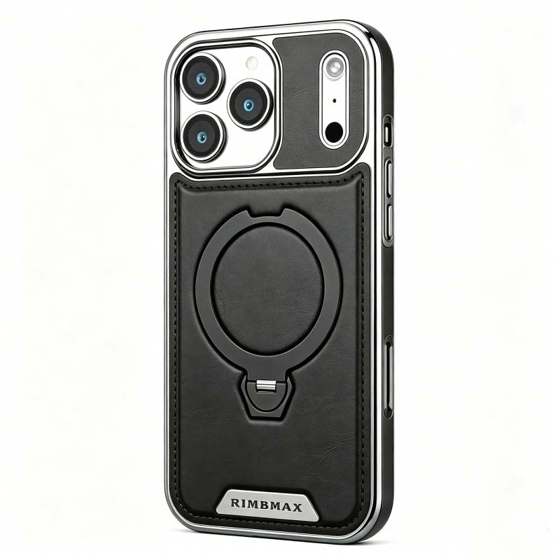 New Rotating Kickstand Leather-Style Phone Case