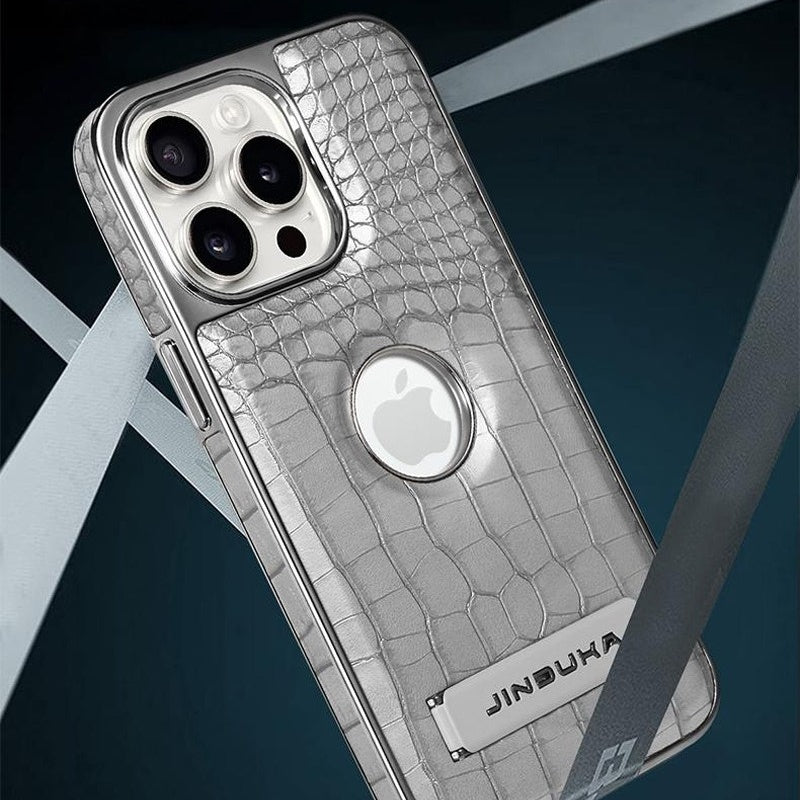 New Crocodile Texture Magnetic Phone Case