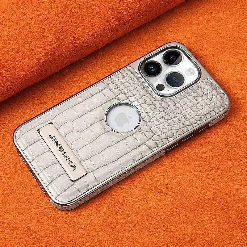New Crocodile Texture Magnetic Phone Case