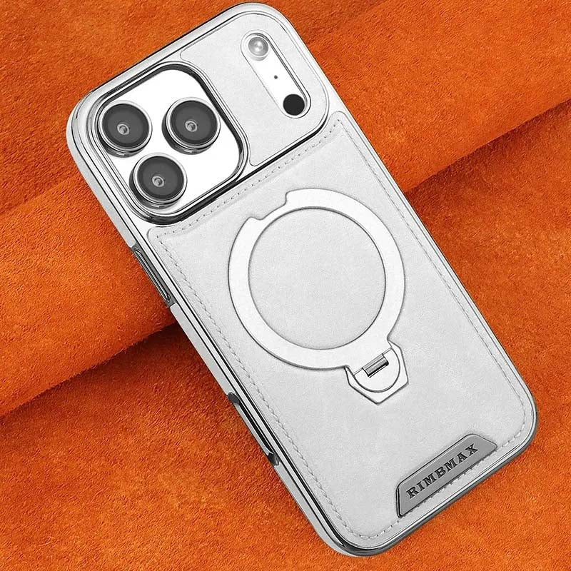 New Rotating Kickstand Leather-Style Phone Case