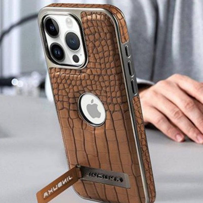 New Crocodile Texture Magnetic Phone Case