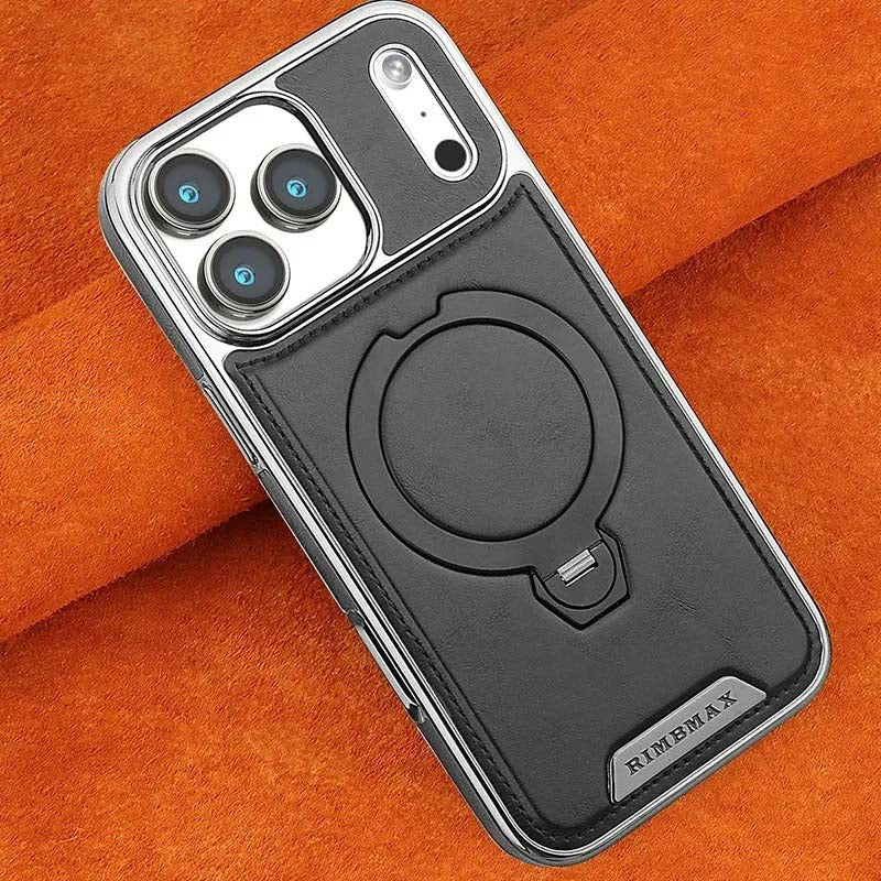New Rotating Kickstand Leather-Style Phone Case