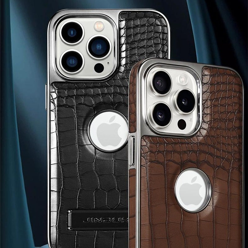New Crocodile Texture Magnetic Phone Case
