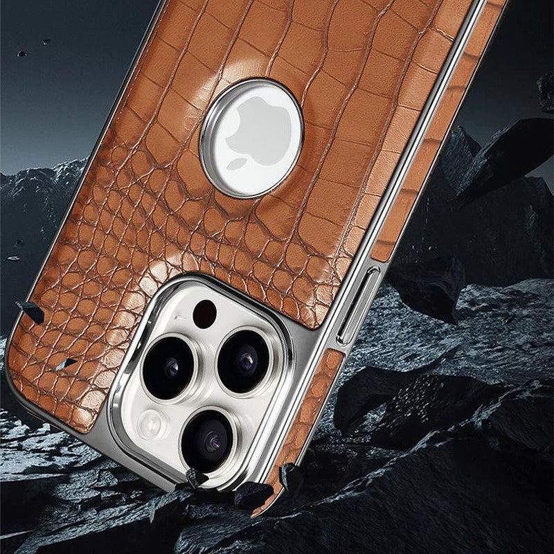 New Crocodile Texture Magnetic Phone Case